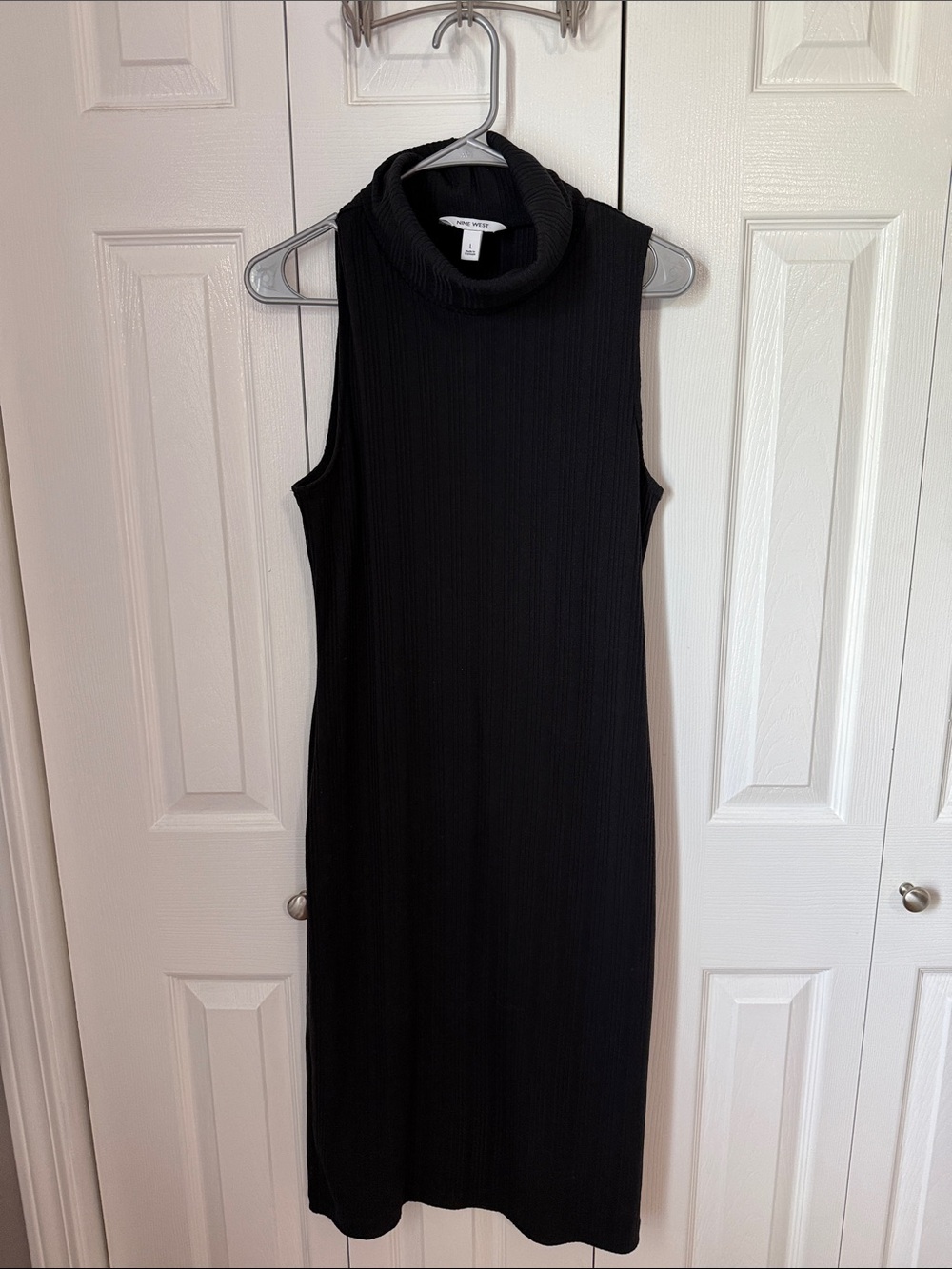 Nine West mock neck Midi Dress